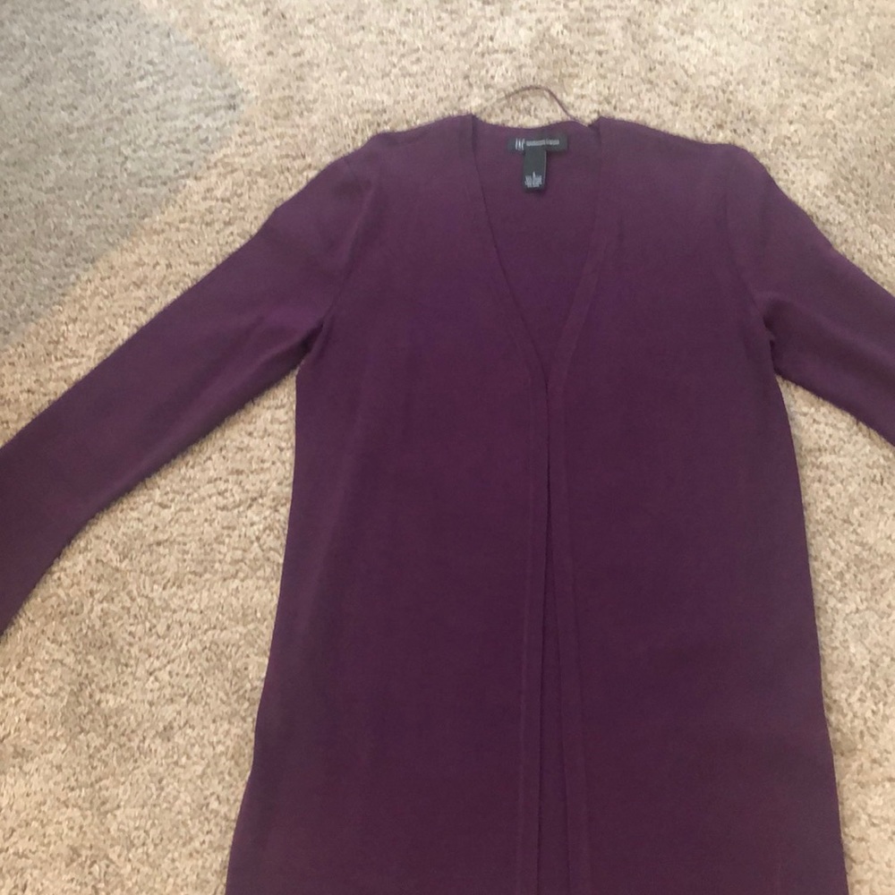 Inc purple small sweater